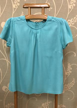 Очень красивая и стильная брендовая блузка бирюзового цвета......