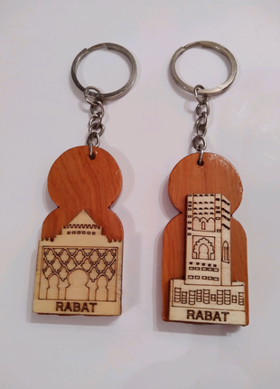 Брелки для ключей деревянные RABAT