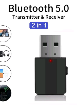 Bluetooth Ресивер і трансмітер — Аудіоприймач + Рередавач Звука