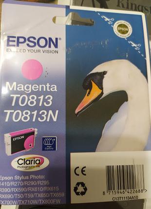 Картридж Epson T0812, t0813 (cyan, magenta) T0801, T0804, T0805