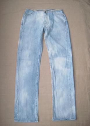 Calvin klein jeans (xs) прямые джинсы с розрезами