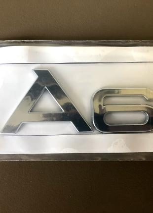 Шильдик Надпись Багажника Audi A6