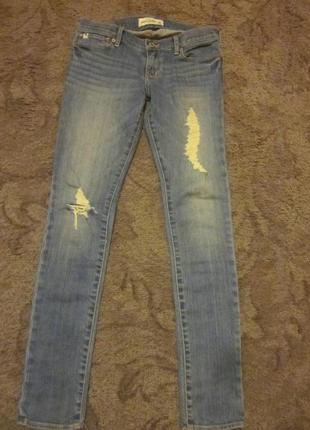 Фирменные джинсы abercrombie размер 14