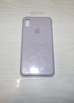 Чехол для iphone xs max silicone case