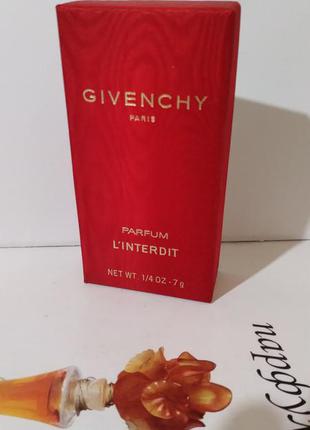 Givenchy "l'interdit"-parfum 7ml vintage