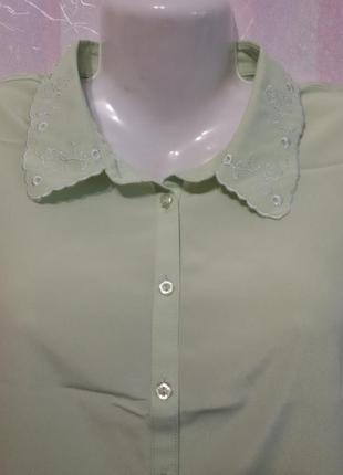 Класична Блуза з вишивкою (пог - 63 см) 39