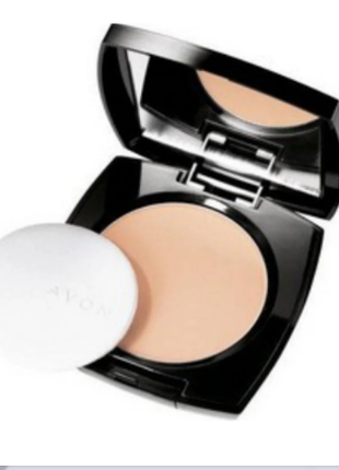 Матуюча компактна пудра світлий відтінок Neutral Fair Avon True