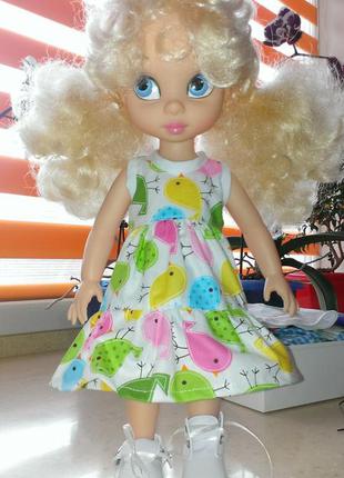 Платье для куклы аниматор дисней одежда для куклы