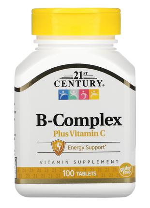 Комплекс витаминов группы B с витамином C 100табл. 21st Century