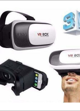 Шолом 3D VR BOX + пульт у подарунок! Окуляри Віртуальної реальнос