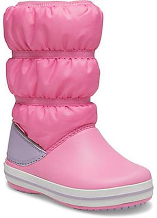 Дитячі чоботи crocs crocband winter boot, 100% оригінал