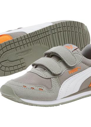 Детские кроссовки puma cabana racer mesh ac, 100 % оригинал