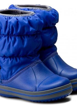Детские сапоги crocs winter puff boot, 100% оригинал