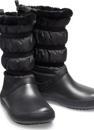 Зимние сапоги crocs crocband winter boot, 100% оригинал