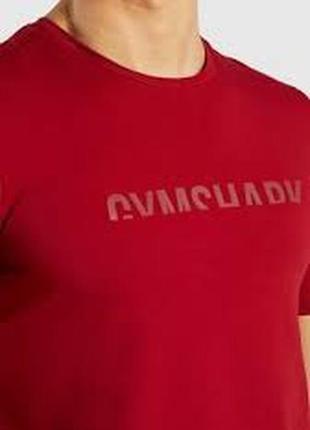 Мужская тренировочная футболка divide tee gymshark, m