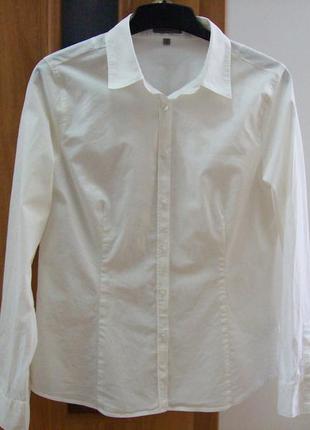 Белая рубашка montego