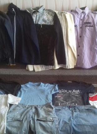 Пакет мужской одежды:футболка, кофта,свитер,рубашка, чоловічий...