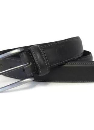Ремень кожанный мужской boconi feather-edge stitched leather belt