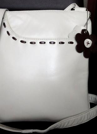 Женская кожаная сумка ,натуральная кожа genuine leather