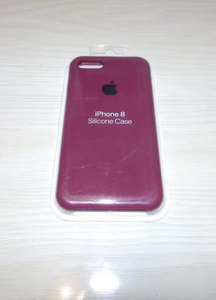Чехол silicone case apple iphone 7/8