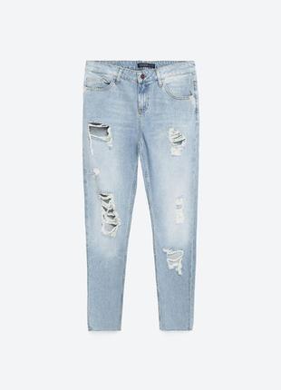 Распродажа! джинсы женские zara испания