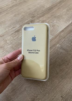 Apple silicone case iphone 7plus/8plus / силиконовый чехол на ...