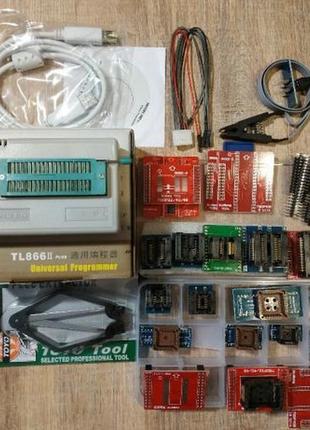Программатор TL866II MiniPro XGecu TL866A колодки Официальная ...