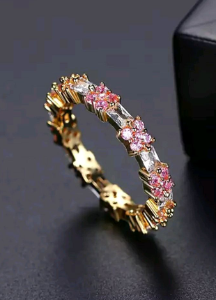 Кольцо позолоченное кольцо позолота перстень каблучка