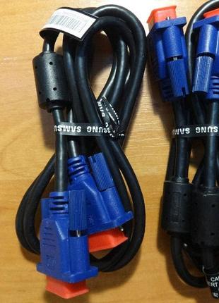 Kабель VGA-VGA 1,5м,новий,якісний