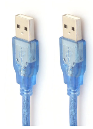Кабель USB - USB 2,0 для прошивки приставок смарт-ТВ (TV BOX).
