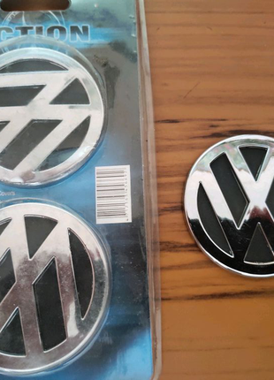 Эмблема VW  для дисков и колпаков D 50 мм