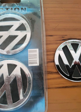Емблема VW для дисків і ковпаків D 50 мм