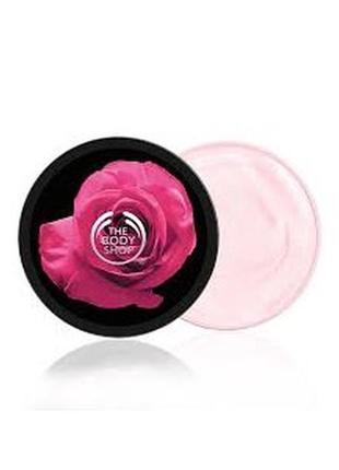 Body shop rose, баттер масло для тела роза
