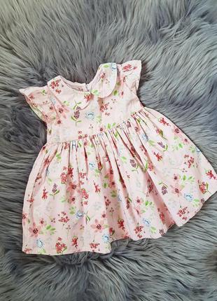 Сукня для манюні, плаття для новонародженої, літнє плаття