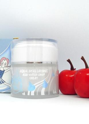 Крем для лица aqua hyaluronic acid water drop cream, elizavecca