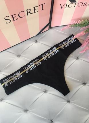 Трусики victoria’s secret pink стринги танга виктория сикрет о...