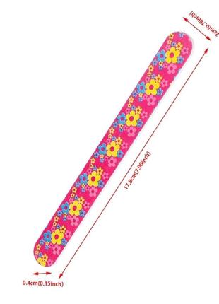 Пилка пилочка для ногтей 100/180 pink качество probeauty