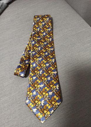 Шовкова краватка з птахами lehner швейцарія