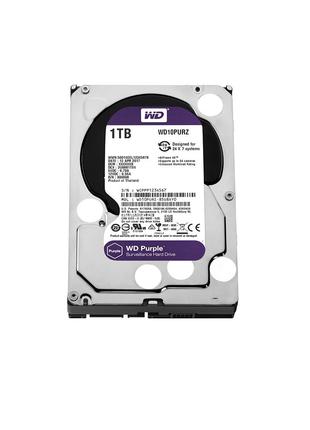 Жесткий диск Western Digital Purple 1TB 64MB WD10PURZ 3.5 SATA...