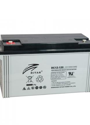 Акумуляторна батарея Ritar AGM DC12-120 12V 120Ah