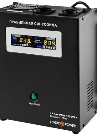 ДБЖ LogicPower LPY-W-PSW-1000VA+ (700Вт) 10A/20A з правильною ...