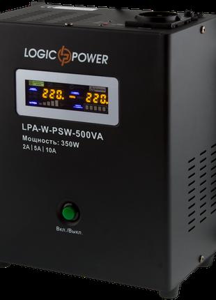 ДБЖ LogicPower LPA-W-PSW-500VA (350Вт) 2A/5A/10A 12В з правиль...