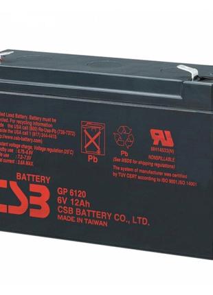 Акумуляторна батарея AGM CSB GP672 6V 7.2 Ah