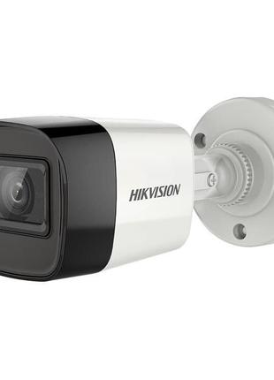 2 Мп Turbo HD видеокамера Hikvision с встроенным микрофоном DS...