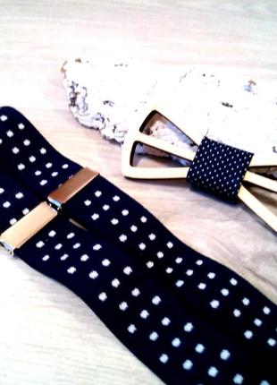 Оригинальные деревянные галстуки бабочки от украинского бренда...