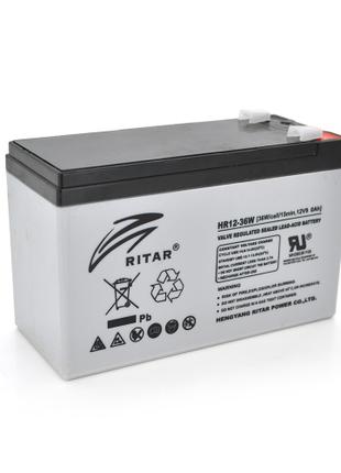 Акумуляторна батарея AGM Ritar HR1236W 12V 9.0Ah