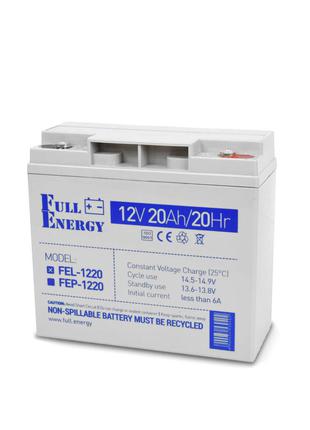 Акумуляторна батарея GEL Full Energy FEL-1220 12V 20Ah