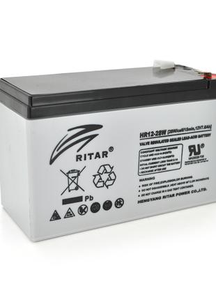 Аккумуляторная батарея AGM Ritar HR1228W 12V 7.0Ah