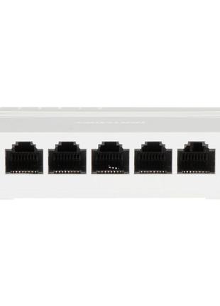 5-портовый коммутатор Hikvision DS-3E0505D-E