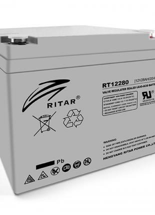 Аккумуляторная батарея AGM Ritar RT12280 12V 28Ah